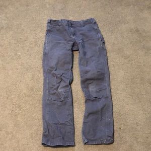 Dovetail work wear double knees